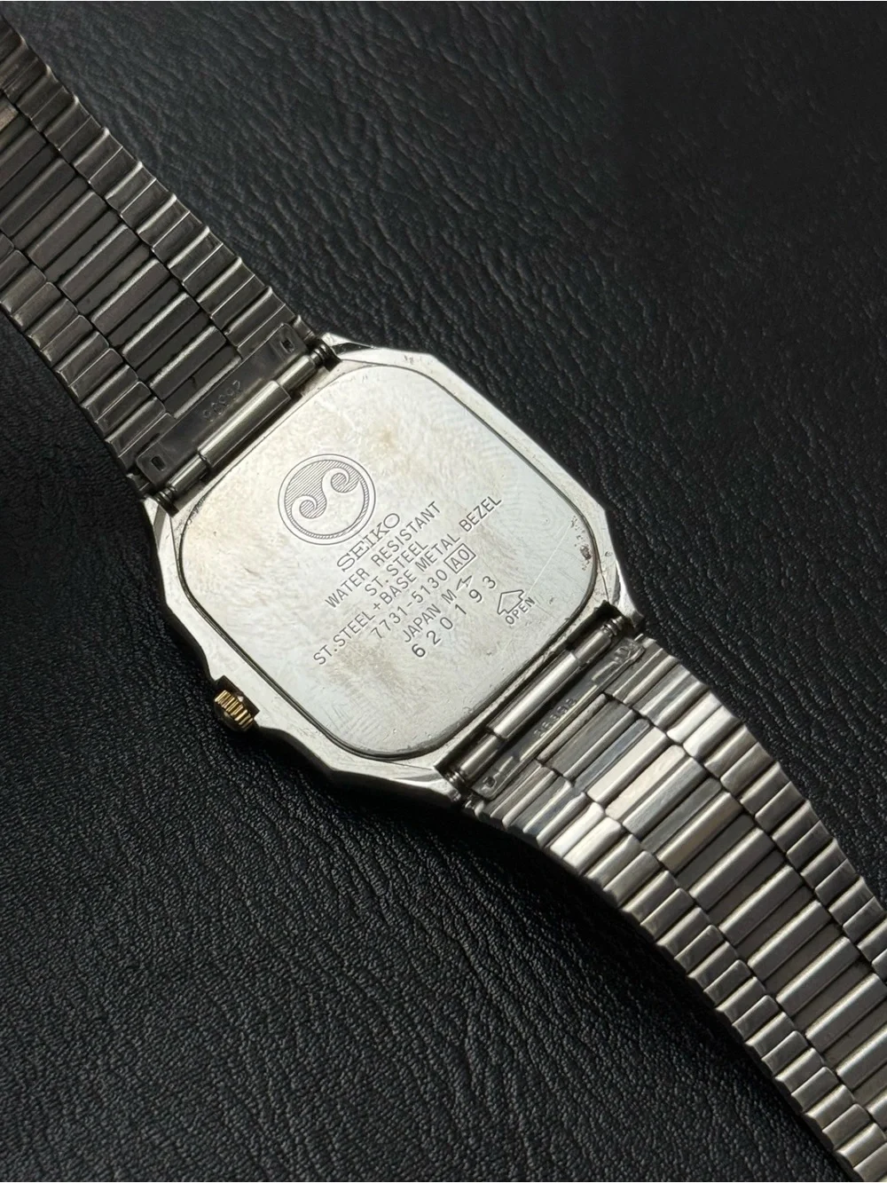 Vintage 1986 Seiko Chronos 7731-5130 Men’s Watch - Very Good Condition